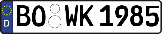 BO-WK1985
