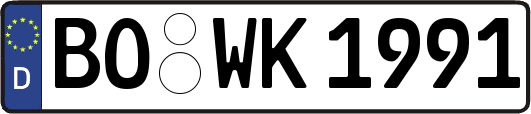 BO-WK1991