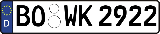 BO-WK2922