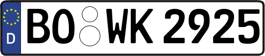 BO-WK2925