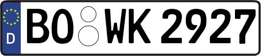 BO-WK2927