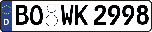 BO-WK2998