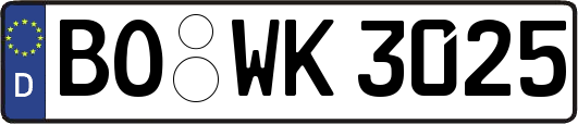 BO-WK3025