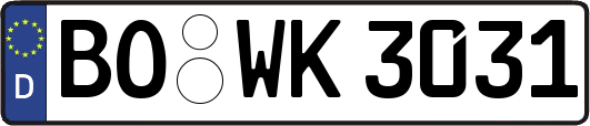 BO-WK3031