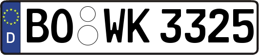 BO-WK3325