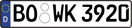 BO-WK3920