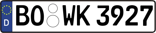 BO-WK3927