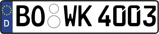 BO-WK4003