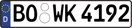 BO-WK4192
