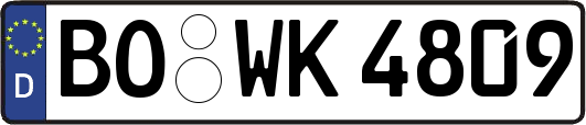 BO-WK4809