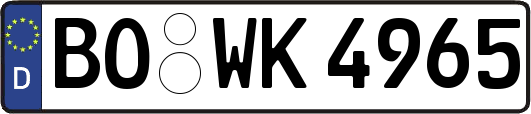 BO-WK4965