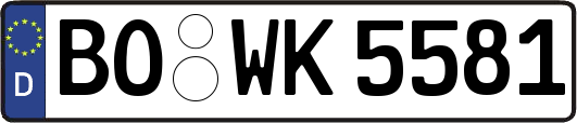 BO-WK5581