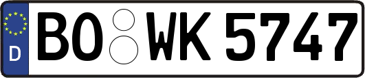 BO-WK5747