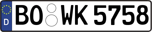 BO-WK5758