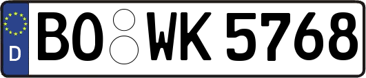 BO-WK5768