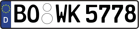 BO-WK5778