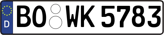 BO-WK5783