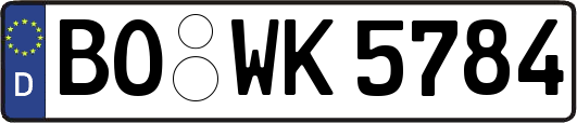 BO-WK5784