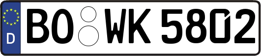 BO-WK5802