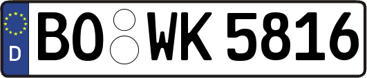 BO-WK5816