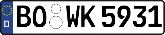 BO-WK5931