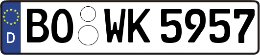 BO-WK5957