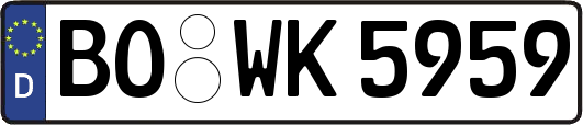 BO-WK5959