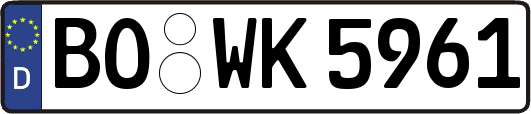 BO-WK5961