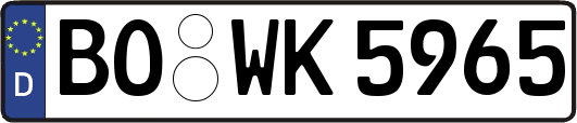 BO-WK5965