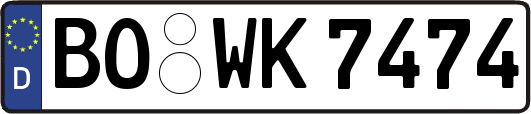 BO-WK7474
