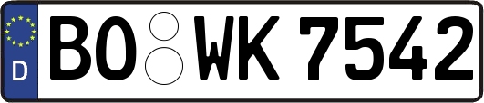 BO-WK7542