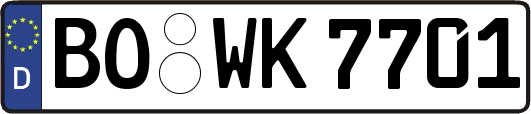 BO-WK7701
