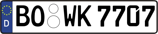 BO-WK7707