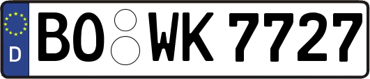 BO-WK7727