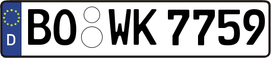 BO-WK7759