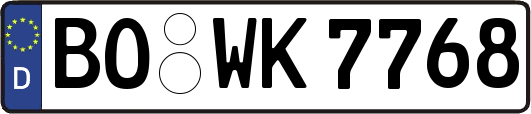 BO-WK7768