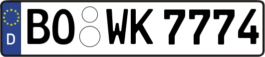 BO-WK7774