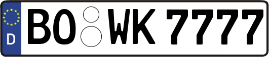 BO-WK7777
