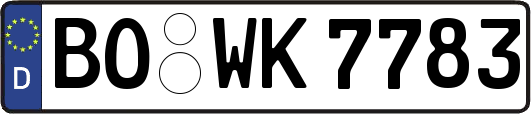 BO-WK7783