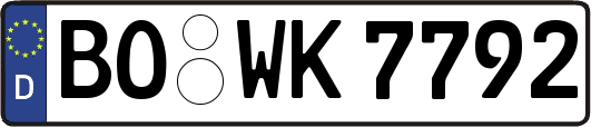 BO-WK7792