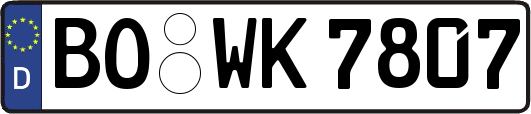 BO-WK7807