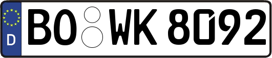 BO-WK8092