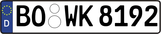 BO-WK8192