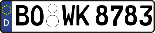 BO-WK8783