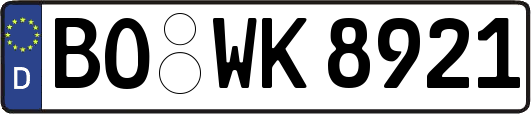 BO-WK8921