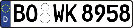 BO-WK8958