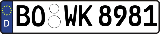 BO-WK8981