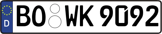 BO-WK9092