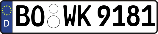 BO-WK9181