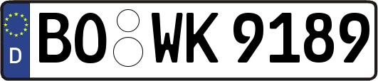 BO-WK9189